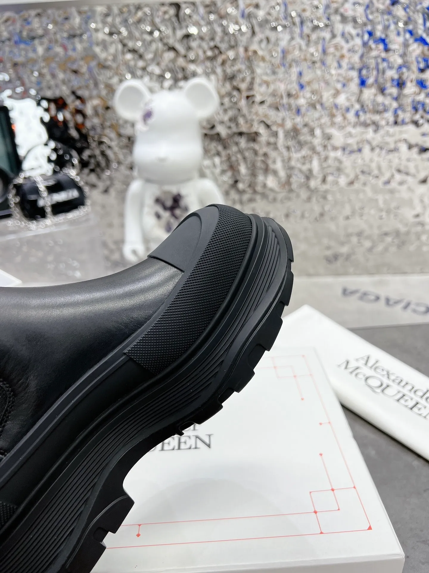 👟👟Ex-factory price 560👟👟 Women's Shoes Women's Clothing 𝐀𝐥𝐞𝐱𝐚𝐧𝐝𝐞𝐫 𝐌𝐜𝐐𝐔𝐄𝐄𝐍 McQueen·Classic versatile Chelsea boots Size 34-41